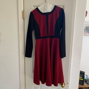 Burlady size Small womens knit dress.